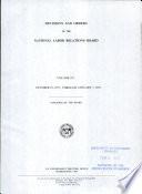 Decisions and Orders of the National Labor Relations Board
