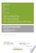 Declaración de voluntad en un entorno virtual