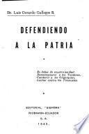 Defendiendo a la patria ...