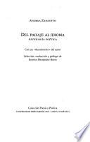 Del paisaje al idioma