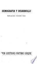 Demografía y desarrollo