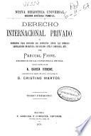 Derecho internacional privado