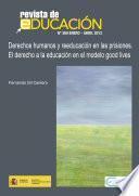 Derechos humanos y reeducación en las prisiones. El derecho a la educación en el modelo good lives