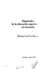 Diagnóstico de la educación superior virtual en Venezuela