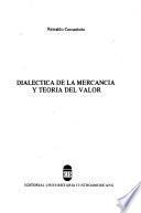 Dialéctica de la mercancía y teoría del valor
