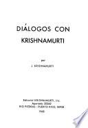 Dialogos con Krishnamurti