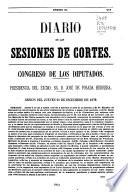 Diario de las Sesiones de Cortes, Congreso de los Diputados