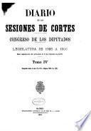 Diario de las Sesiones de Cortes, Congreso de los Diputados