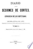 Diario de las sesiones de Cortes