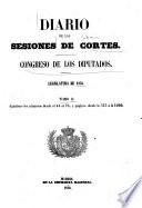 Diario de las sesiones ...