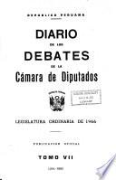 Diario de los debates de la Cámara de Diputados