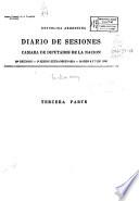 Diario de sesiones de la Cámara de Diputados
