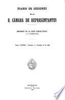 Diario de sesiones de la Cámara de Representantes