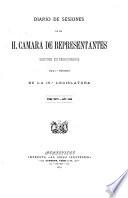 Diario de sesiones de la Cámara de Representantes