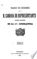 Diario de sesiones de la Cámara de Representantes