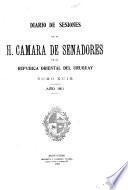Diario de sesiones de la Cámara de Senadores de la República Oriental del Uruguay