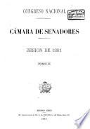 Diario de sesiones de la Cámara de Senadores
