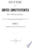 Diario de sesiones de las Córtes Constituyentes de la República Española