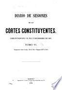 Diario de sesiones de las Córtes constituyentes