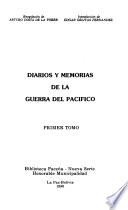 Diarios y memorias de la Guerra del Pacífico