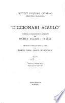 Diccionari Aguiló