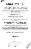 Diccionario de ciencias éclesiásticas