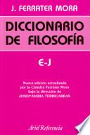 Diccionario de filosofía