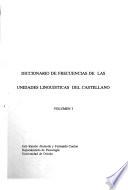 Diccionario de frecuencias de las unidades lingüísticas del castellano