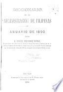Diccionario de la administración de Filipinas