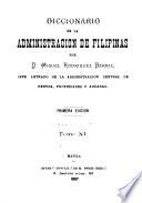 Diccionario de la administracion de Filipinas