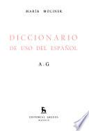 Diccionario de uso del español