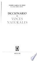 Diccionario de voces naturales