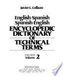 Diccionario Enciclopédico de Términos Técnicos, Inglés Español, Español-inglés