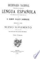 Diccionario nacional; ó, Gran diccionario clásico de la lengua española