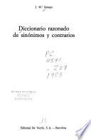 Diccionario razonado de sinónimos y contrarios