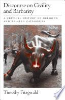 Libro Discourse on Civility and Barbarity