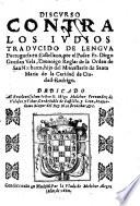 Discurso contra los iudios