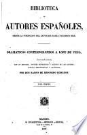 Dramáticos contemporáneos a Lope de Vega