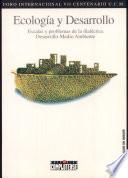 Libro Ecología y desarrollo
