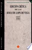 Edición crítica de las rimas de Lope de Vega