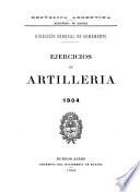 Ejercicios de artilleria