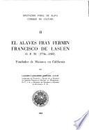 El alavés fray Fermín Francisco de Lasuén