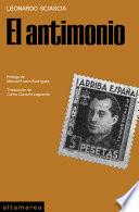 Libro El antimonio