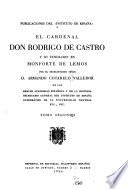 El cardenal don Rodrigo de Castro y su fundación en Monforte de Lemos