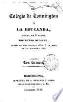 El Colegio de Fonnington, ó La Educanda