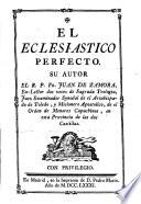 El eclesiástico perfecto