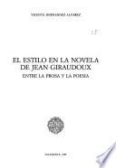El estilo en la novela de Jean Giraudoux