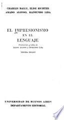 El Impresionismo en el lenguaje