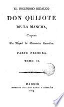 El Ingenioso hidalgo don Quijote de la Mancha,2