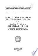 El Instituto Nacional de Seguridad Social y el Código de la seguridad social
